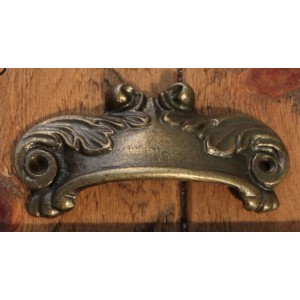 Drawer Pull - Kenrick Style  - Antique Brass